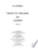 Villes et villages des Landes ...