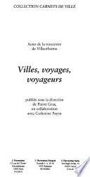 Villes, voyages, voyageurs
