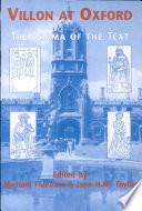 Villon at Oxford