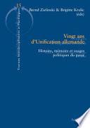 Vingt ans d'unification allemande