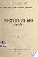 Vingt-et-un ans après