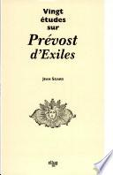 Vingt études sur Prévost d'Exiles