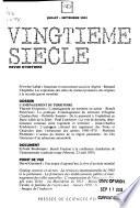 Vingtième siècle