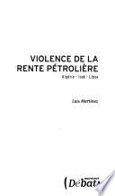 Violence de la rente pétrolière