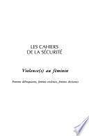 Violence(s) au féminin