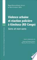 Violence urbaine et réaction policière