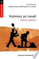 Violences au travail