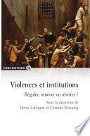 Violences et institutions