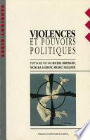 Violences et pouvoirs politiques