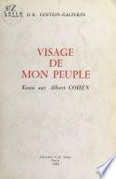 Visage de mon peuple : Essai sur Albert Cohen