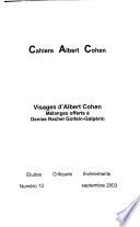 Visages d'Albert Cohen