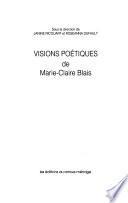 Visions poétiques de Marie-Claire Blais