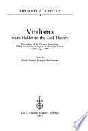 Vitalisms