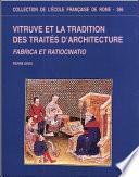 Vitruve et la tradition des traités d’architecture