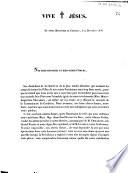 Vive Jésus. De notre monastère de Condrieu, le 9 décembre 1836