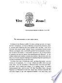 Vive Jésus ! De notre premier Monastère de Marseille, 8 mai 1852