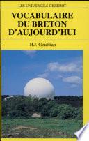 Vocabulaire du breton d'aujourd'hui