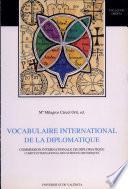 Vocabulaire International de la Diplomatique (2a ed.)