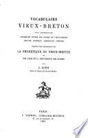 Vocabulaire vieux-breton