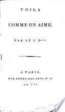 Voilà comme on aime