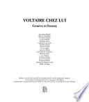 Voltaire chez lui