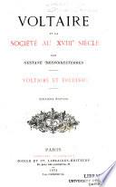 Voltaire et la société au XVIIIe siècle: Voltaire et Frédéric