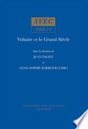 Voltaire et le Grand Siècle