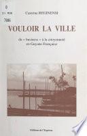 Vouloir la ville