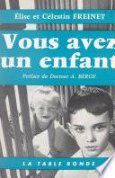 Vous avez un enfant