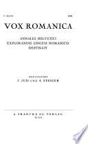 Vox romanica