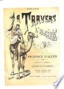 Voyage à travers l'Algérie