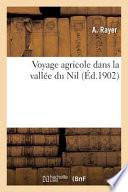 Voyage Agricole Dans La Vallee Du Nil