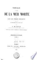 Voyage autour de la Mer morte