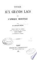 Voyage aux grands lacs de l'Afrique orientale
