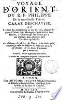 Voyage d'Orient, tr. par vn religieux (f. Pierre de s. André).