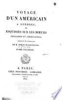 Voyage d'un Américan à Londres