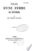 Voyage d'une femme au Spitzberg