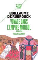 Voyage dans l'empire Mongol