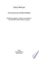 Voyage dans les lettres suédoises