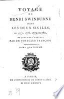 Voyage de Henri Swinburne dans les deux Siciles, en 1777, 1778, 1779 et 1780