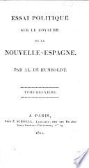 Voyage de Humbolt et Bonpland. 6 pt. arranged as follows