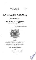 Voyage de la Trappe à Rome