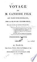 Voyage de M. Candide Fils au Pays d'Eldorado