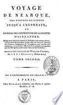 Voyage de Néarque des bouches de l'Indus jusqu'à l'Euphrate ou journal de l'expédition d'Alexandre