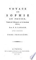 Voyage de Sophie en Prusse