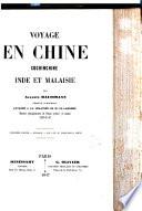 Voyage en Chine, Cochinchine, Inde et Malaisie