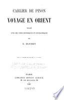 Voyage en Orient