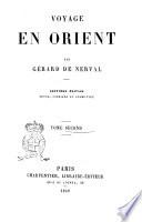 Voyage en Orient par Gérard de Nerval