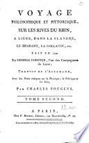 Voyage philosophique et pittoresque, sur les rives du Rhin, a Liège, dans la Flandre, le Brabant, la Hollande, etc