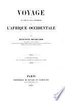 Voyage sur la côte et dans l'intérieur de l'Afrique occidentale